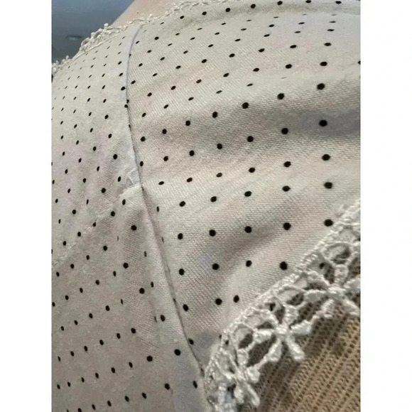 PINK LABEL pajamas sleeveless capri set roses with lace edging PLUS size 1X - Picture 9 of 10